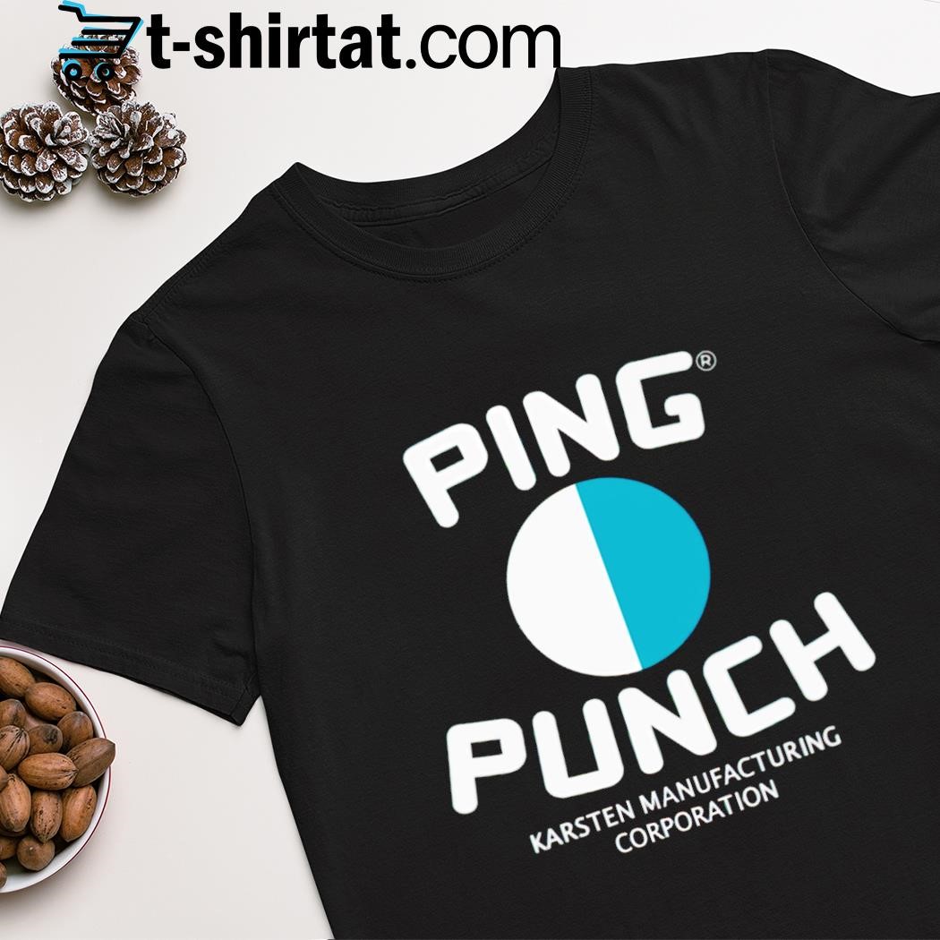Ping Punch Karsten Manufacturing Corporation shirt