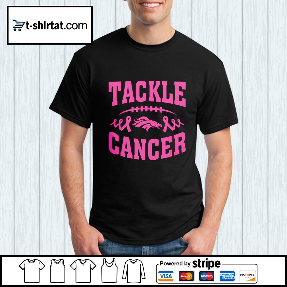 Denver Broncos tackle breast cancer shirt, hoodie, sweater, long sleeve and  tank top
