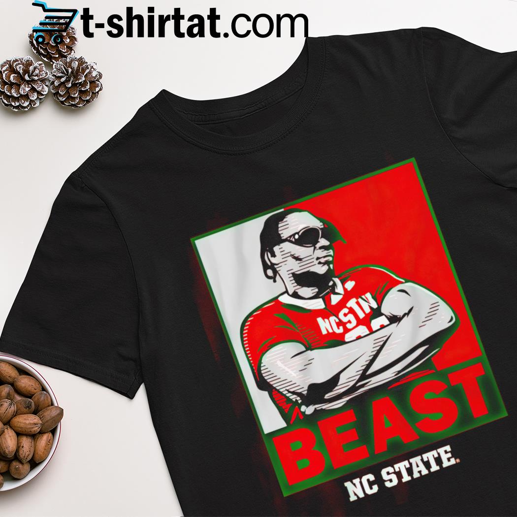 DJ Burns Beast Shades NC State Wolfpack shirt
