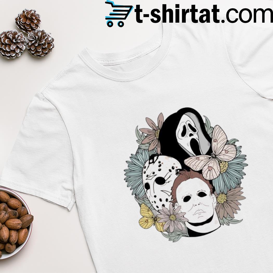 Jason Michael Myers and Ghostface Halloween shirt